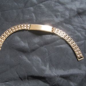 Speidel Jewelry - 5 FOR $25 Vntg SPEIDEL MONOGRAM Gold Bracelet 8.5" Speidel Jewelry - 5 FOR $25 Vntg SPEIDEL MONOGRAM Gold Bracelet 8.5"